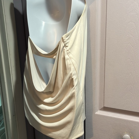 Off white backless top. - Picture 8 of 9